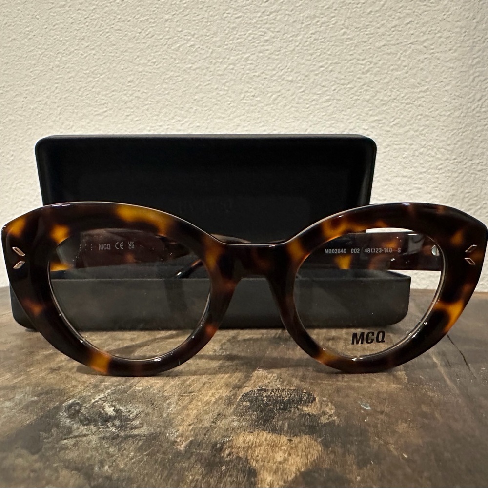 MCQ Tortoise Shell Glasses